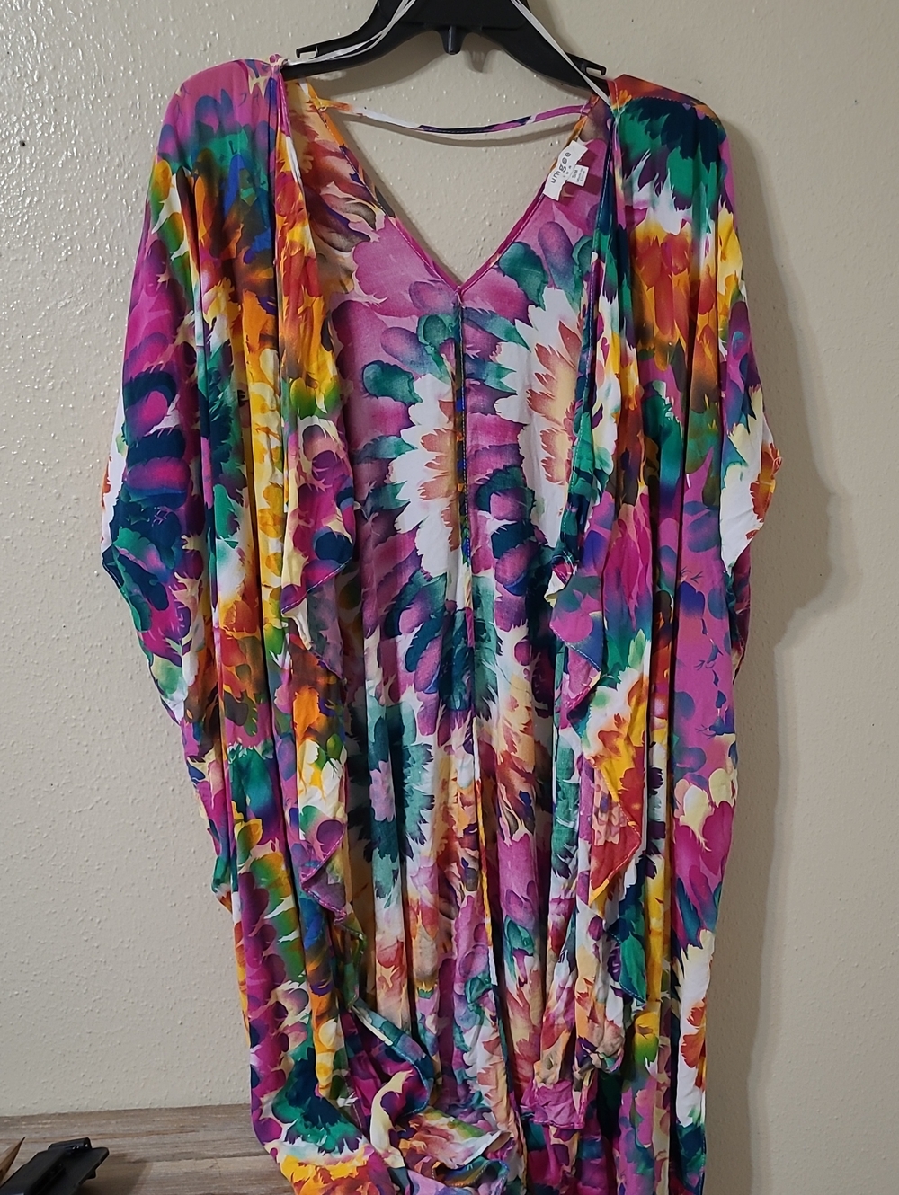 Umgee Watercolor Floral  Kimono